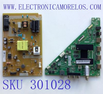 KIT DE TARJETAS PARA TV INSIGNIA  / MAIN  317GAAMBB75CVT / TD.T950.67 / FUENTE (U)PLTVKL231XXA4CU / 715G8098-P01-000-002S / PANEL TPT315B5-1A072.L REV:S23C / DISPLAY ST3151A07-2 VER.2.4 / MODELO NS-32DF310NA19	